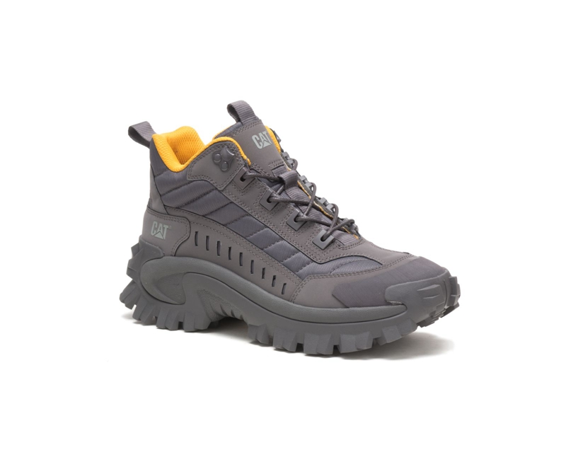 Caterpillar Intruder Mid Sneakers Dames Donkergrijs | ECGKS-8215