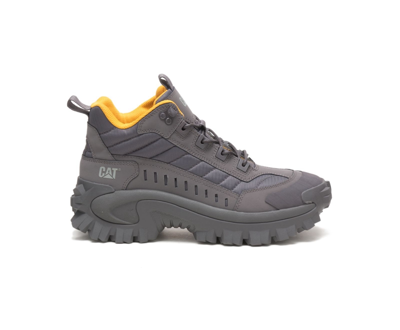 Caterpillar Intruder Mid Sneakers Dames Donkergrijs | ECGKS-8215