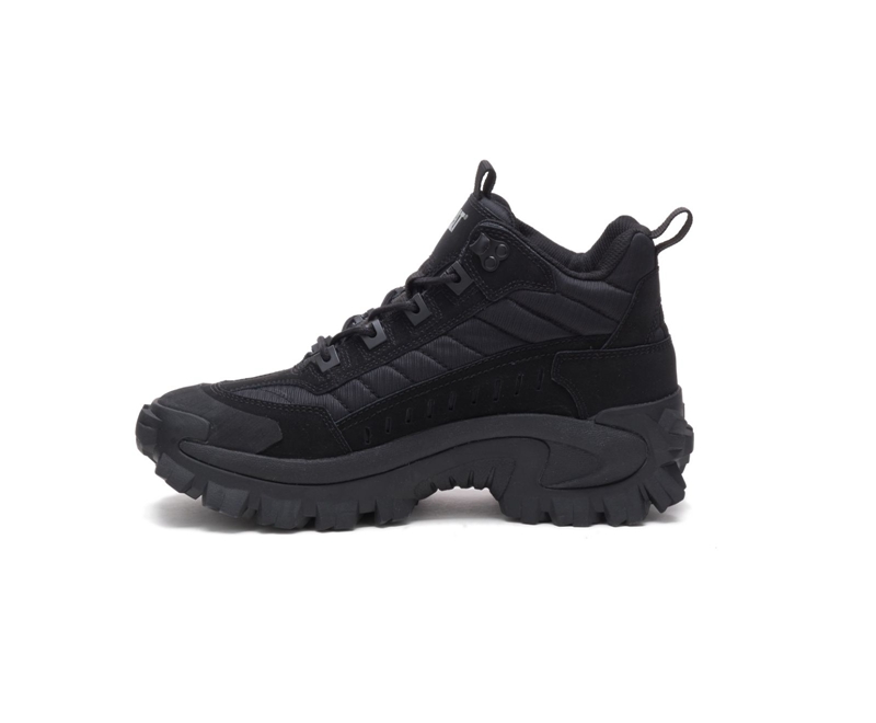 Caterpillar Intruder Mid Sneakers Dames Zwart | GFCQT-9374