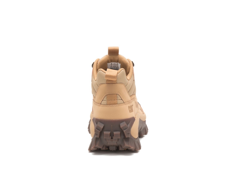 Caterpillar Intruder Mid Sneakers Heren Donkerbeige | XFVYA-5927