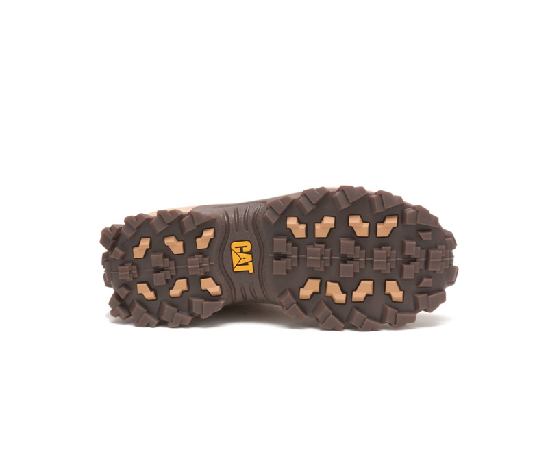 Caterpillar Intruder Mid Sneakers Heren Donkerbeige | XFVYA-5927