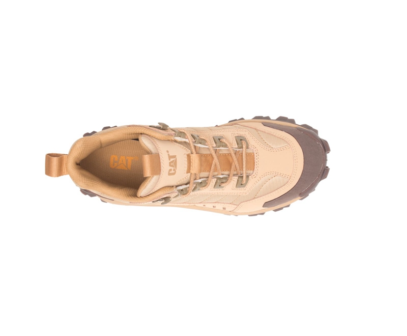 Caterpillar Intruder Mid Sneakers Heren Donkerbeige | XFVYA-5927