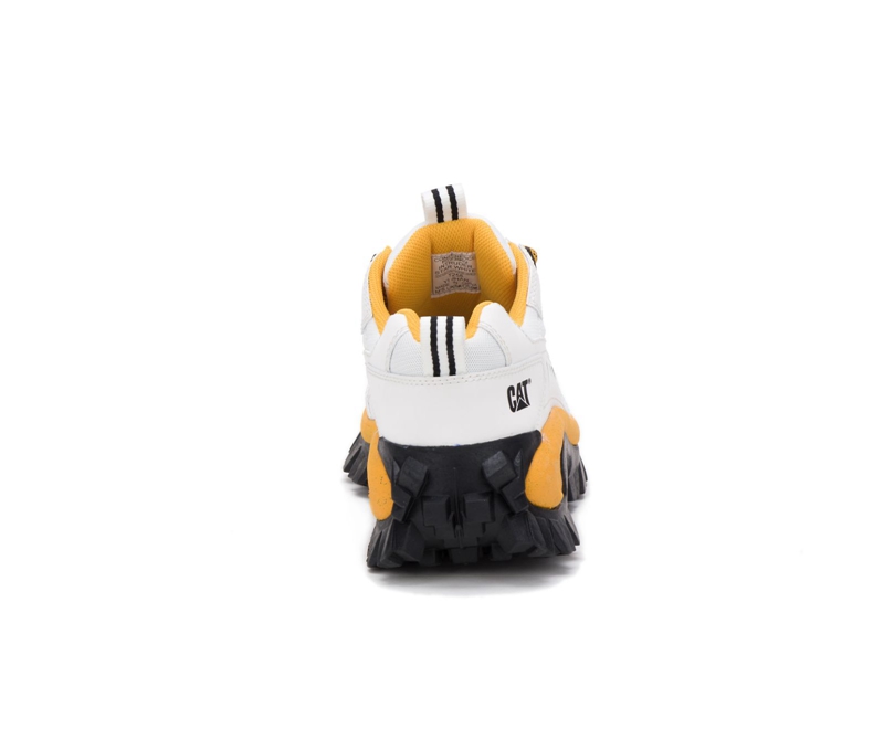 Caterpillar Intruder Vrijetijdsschoenen Dames Wit Geel | CRBOY-5269