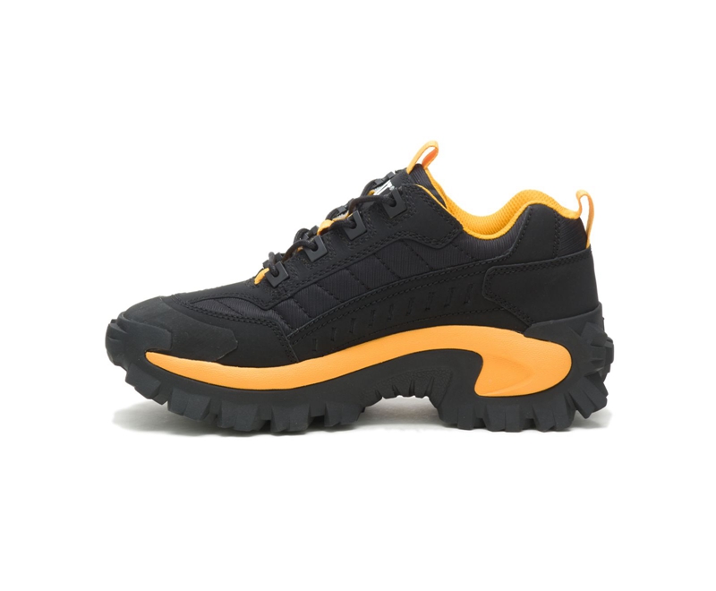 Caterpillar Intruder Vrijetijdsschoenen Dames Zwart Geel | WPMIZ-9017