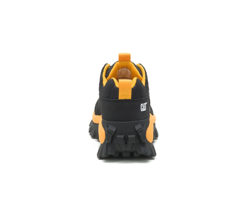 Caterpillar Intruder Vrijetijdsschoenen Dames Zwart Geel | WPMIZ-9017