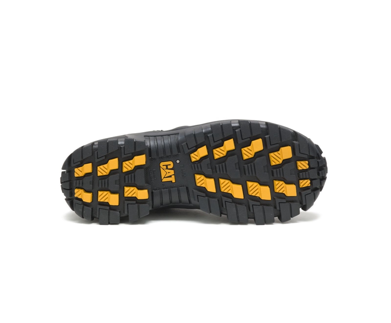 Caterpillar Invader Met Steel Neus Werkschoenen Heren Zwart | HAKYI-5108