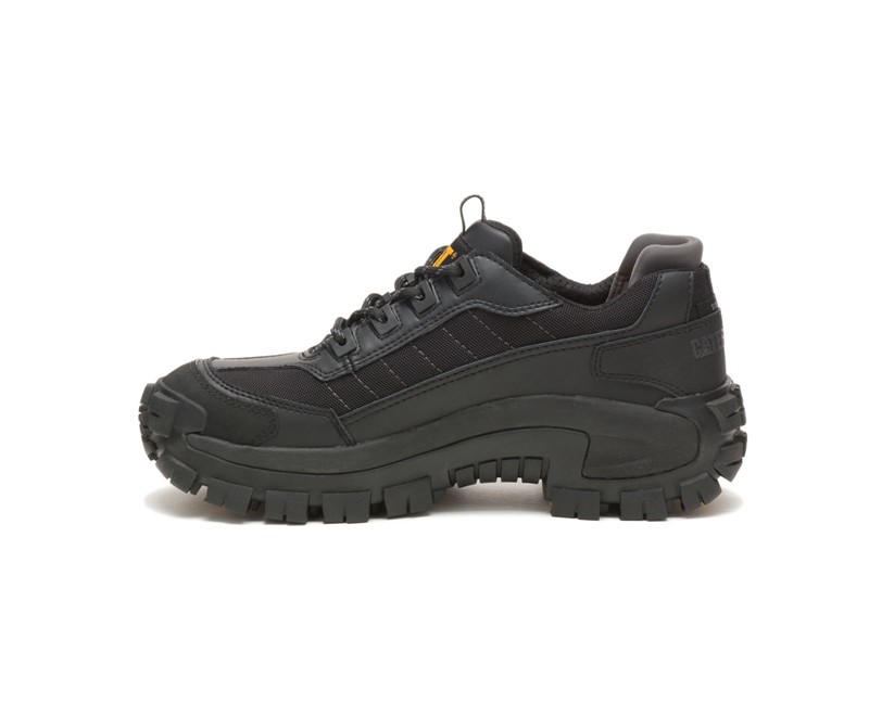 Caterpillar Invader Steel Neus Werkschoenen Heren Zwart | CMSOF-3812