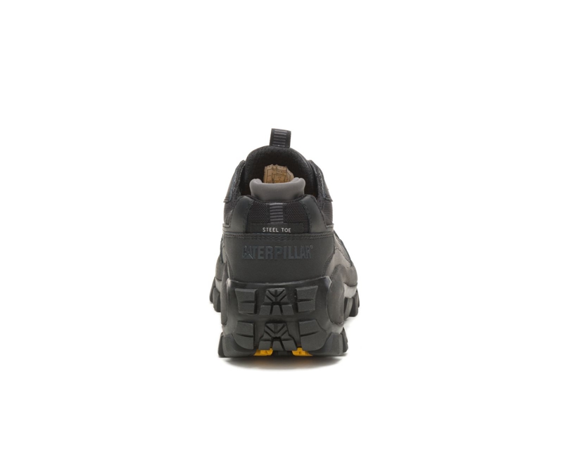 Caterpillar Invader Steel Neus Werkschoenen Heren Zwart | CMSOF-3812