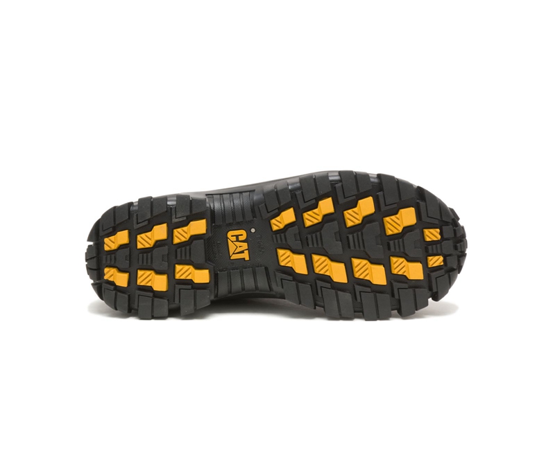 Caterpillar Invader Steel Neus Werkschoenen Heren Zwart | CMSOF-3812