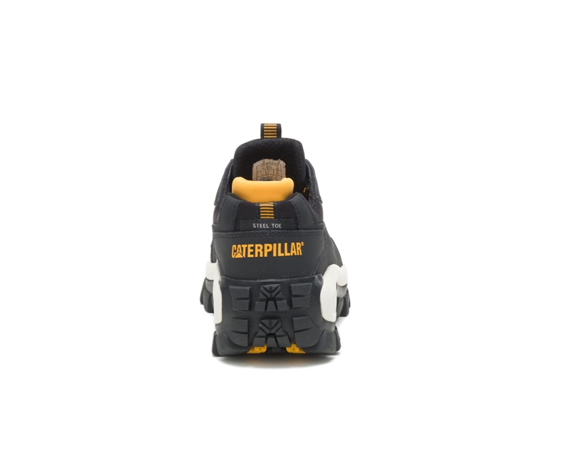 Caterpillar Invader Steel Neus Werkschoenen Heren Zwart | EYXKC-8597