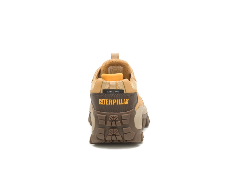 Caterpillar Invader Steel Neus Werkschoenen Heren Geel | OZQMT-7832