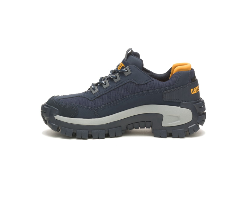 Caterpillar Invader Steel Neus Werkschoenen Heren Donkerblauw | QNLJD-7083