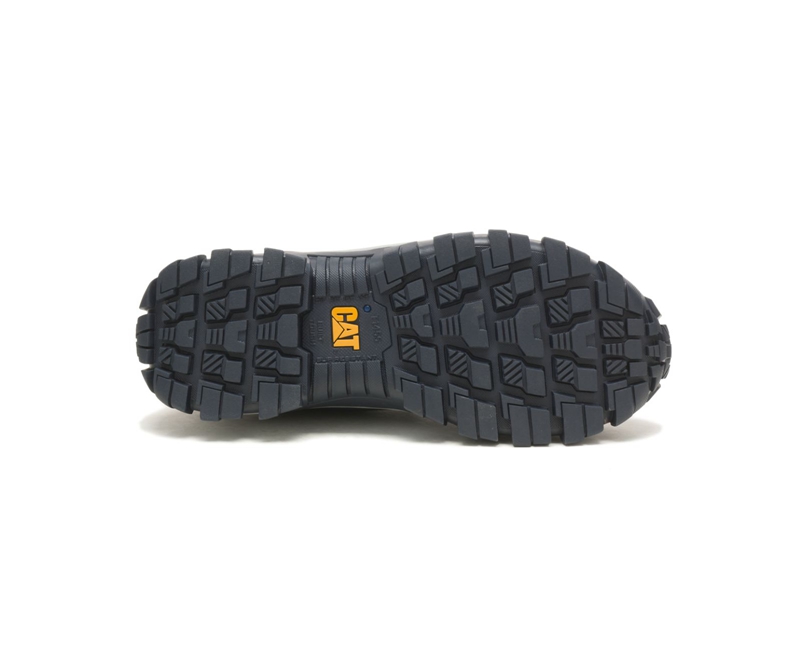 Caterpillar Invader Steel Neus Werkschoenen Heren Donkerblauw | QNLJD-7083