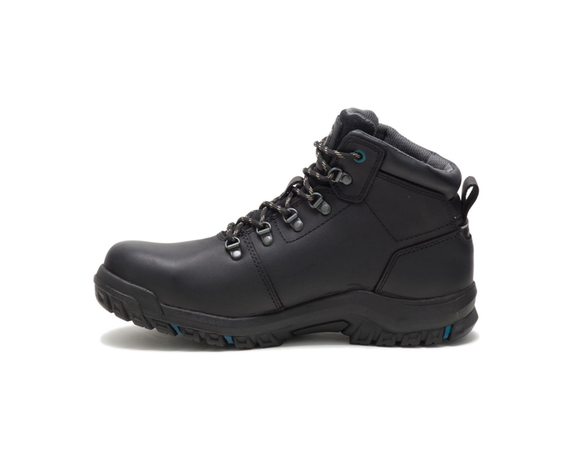 Caterpillar Mae Steel Neus Werklaarzen Dames Zwart | QSUBY-3502