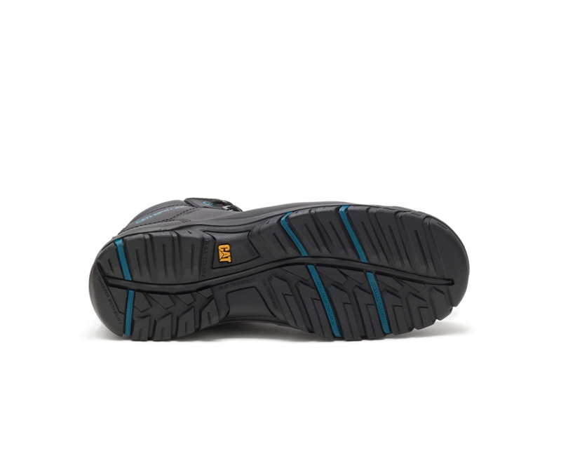 Caterpillar Mae Steel Neus Werklaarzen Dames Zwart | QSUBY-3502