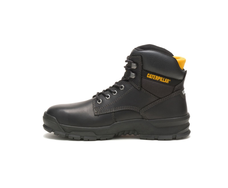 Caterpillar Mobilize Alloy Neus Werklaarzen Heren Zwart | LHDGB-0391