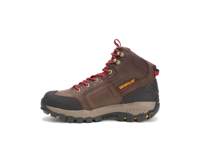 Caterpillar Navigator Waterdichte Werklaarzen Heren Bruin | SAVUP-9836