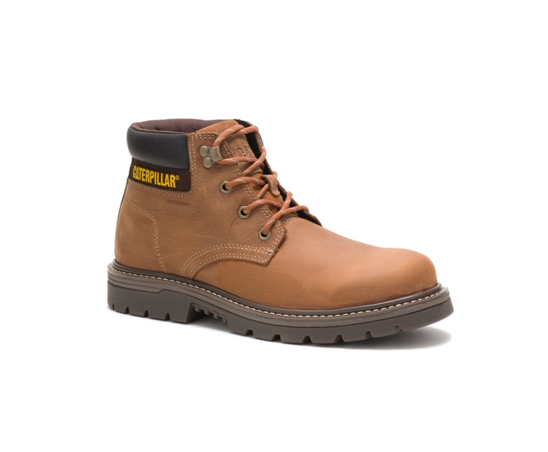 Caterpillar Outbase Waterdichte Wandellaarzen Heren Bruin | DWVZP-0185