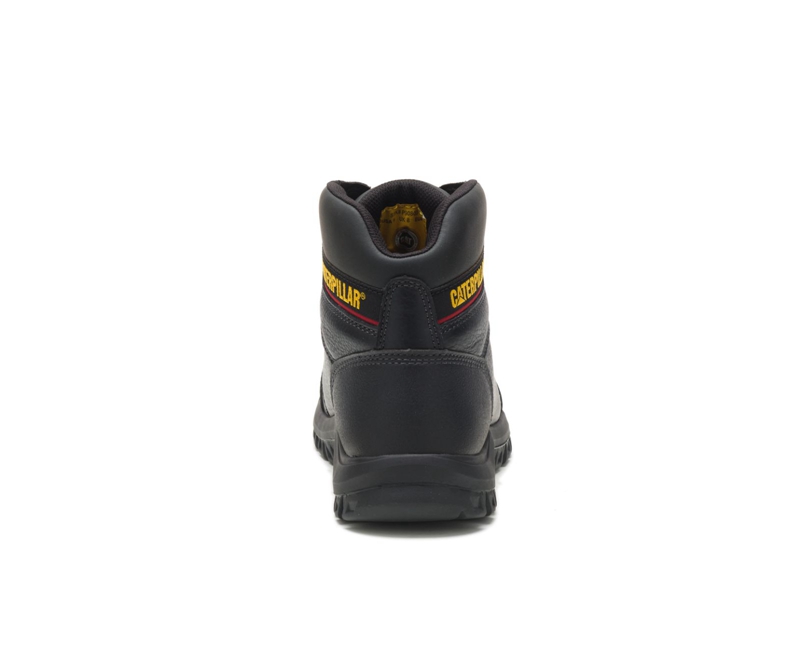 Caterpillar Outline Steel Neus Werklaarzen Heren Zwart | MHGCT-6305