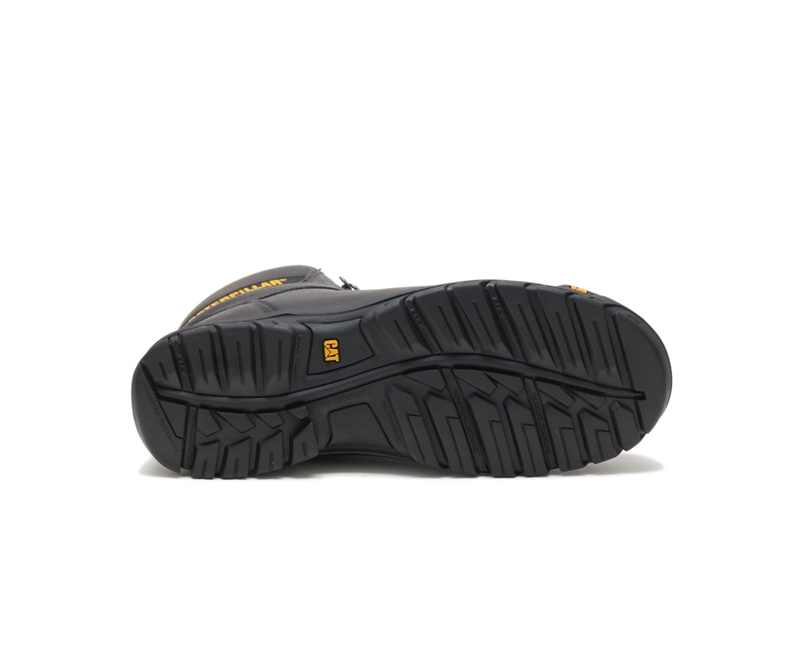 Caterpillar Outline Steel Neus Werklaarzen Heren Zwart | MHGCT-6305