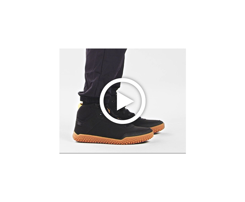 Caterpillar ProRush All Day Mid Sneakers Dames Zwart | VMTQX-0395