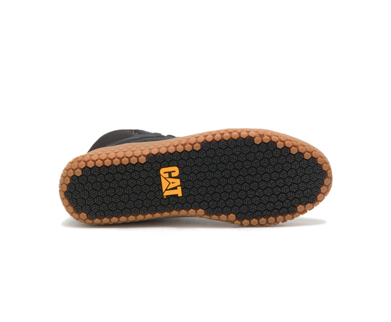 Caterpillar ProRush All Day Mid Sneakers Dames Zwart | VMTQX-0395