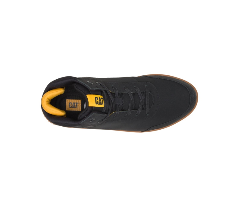 Caterpillar ProRush All Day Mid Sneakers Heren Zwart | WMDZU-0962
