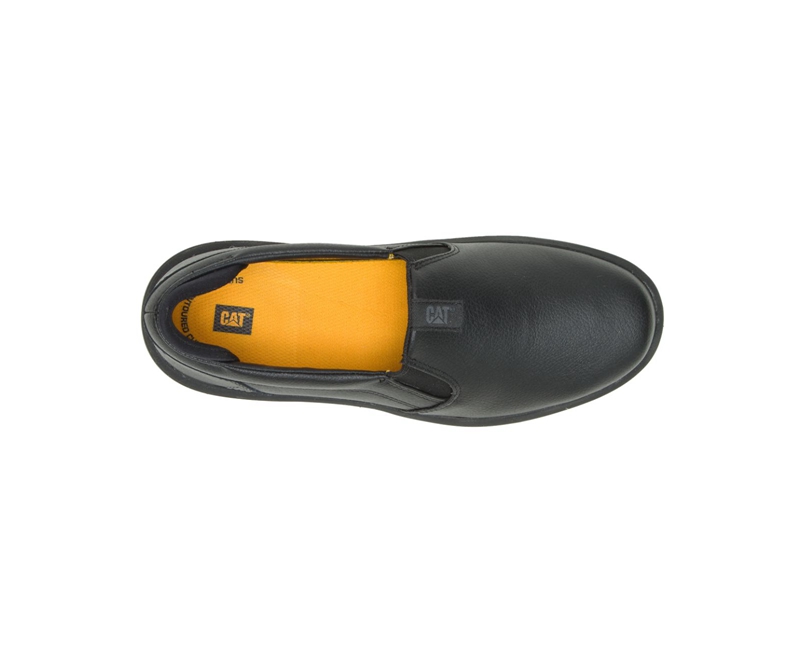 Caterpillar ProRush SR+ Slip Ons Dames Zwart | CLSUK-9126