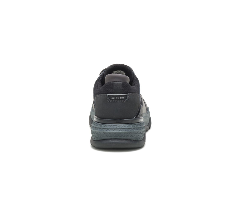 Caterpillar Provoke Lo Waterdichte Alloy Neus Werkschoenen Heren Zwart | AYLWP-4708