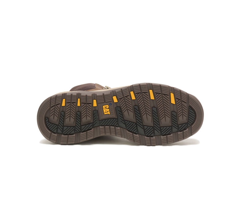 Caterpillar Provoke Mid Waterdichte Alloy Neus Waterdichte Laarzen Heren Chocola | AUNZK-7831