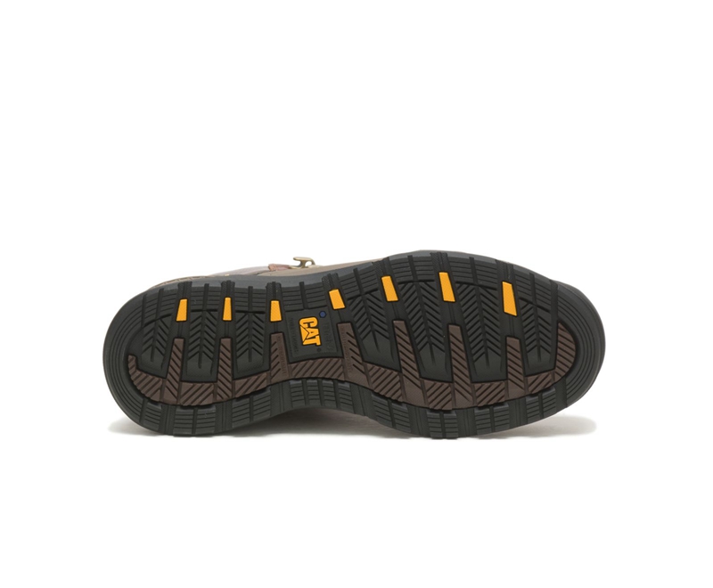 Caterpillar Provoke Mid Waterdichte Alloy Neus Vrijetijdslaarzen Heren Bruin | KJLGQ-7645