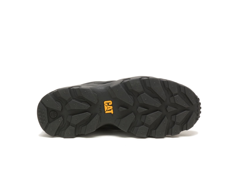 Caterpillar Reactor Sneakers Heren Zwart | PCXOE-6401