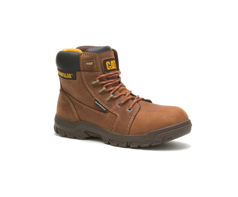 Caterpillar Resorption Composite Neus Wandellaarzen Dames Bruin | HJASC-2680