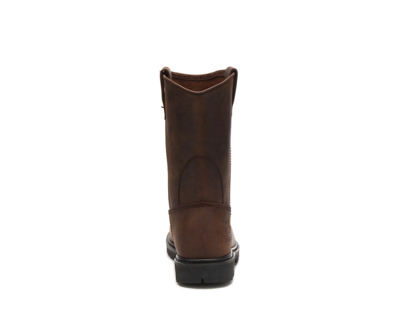 Caterpillar Revolver Steel Neus Werklaarzen Heren Bruin | QSDUG-5831
