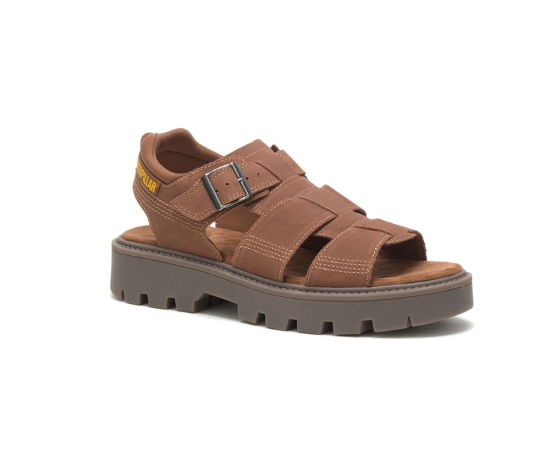 Caterpillar Rigor Sandalen Heren Donkerbruin | XAWPF-2976