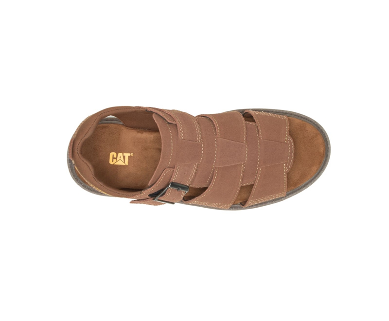Caterpillar Rigor Sandalen Heren Donkerbruin | XAWPF-2976