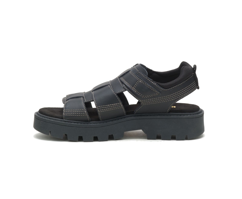 Caterpillar Rigor Sandalen Heren Zwart | IJDRV-7921