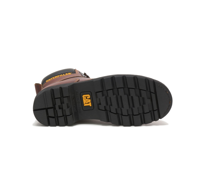 Caterpillar Second Shift Steel Neus Wandellaarzen Heren Bruin | YPZEH-4950