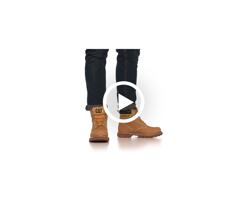 Caterpillar Second Shift Wandellaarzen Heren Oranje | USEMZ-3458