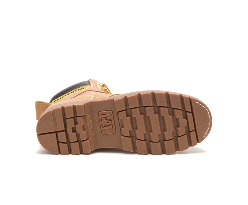 Caterpillar Second Shift Wandellaarzen Heren Oranje | USEMZ-3458