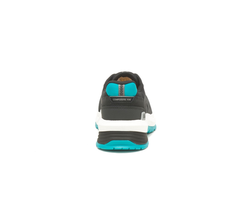 Caterpillar Streamline 2.0 Composite Neus Werkschoenen Dames Zwart Turquoise | SIABU-2658