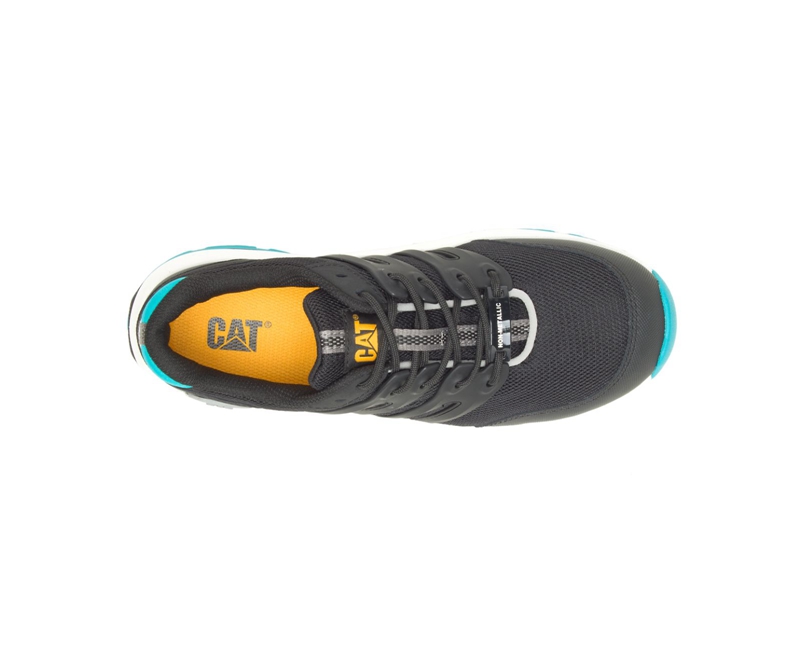Caterpillar Streamline 2.0 Composite Neus Werkschoenen Dames Zwart Turquoise | SIABU-2658