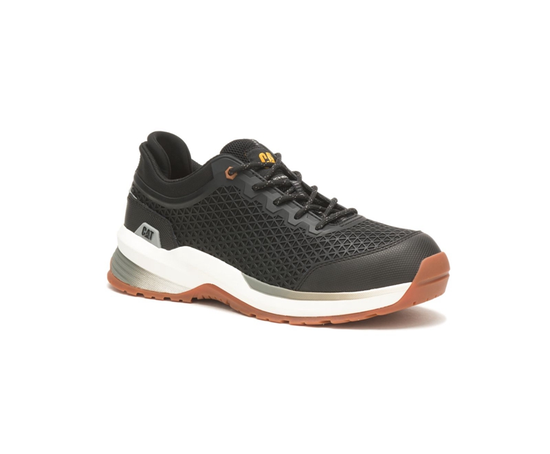 Caterpillar Streamline 2.0 Composite Neus Werkschoenen Heren Zwart | UXKDY-6723