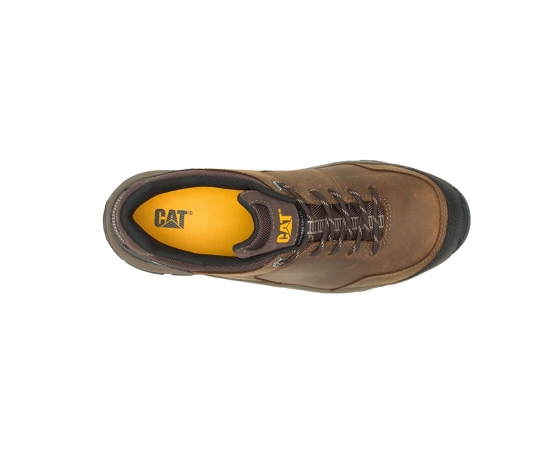 Caterpillar Streamline 2.0 Leren Composite Neus Werkschoenen Heren Bruin | GHIPC-2416