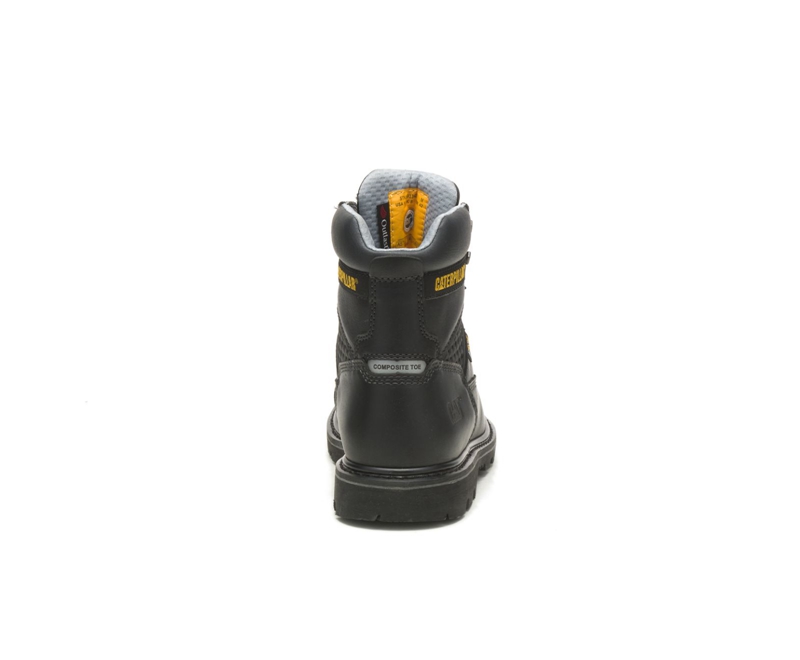 Caterpillar Structure Cool Composite Neus Werklaarzen Heren Zwart | ORTEG-8416
