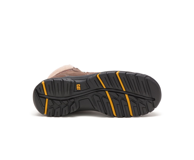 Caterpillar Tess Steel Neus Werklaarzen Dames Chocola | FARTX-0574