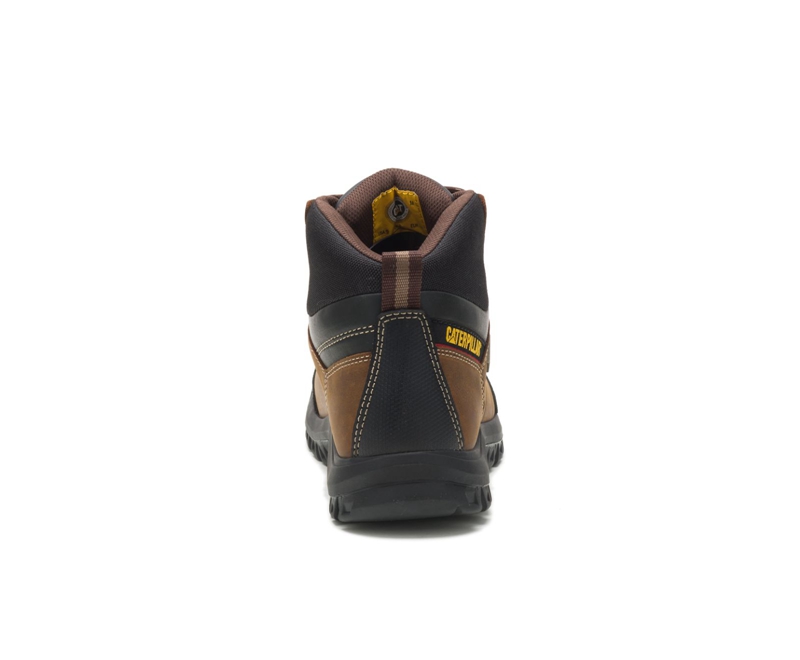 Caterpillar Threshold Waterdichte Werklaarzen Heren Bruin | XOAHP-4875