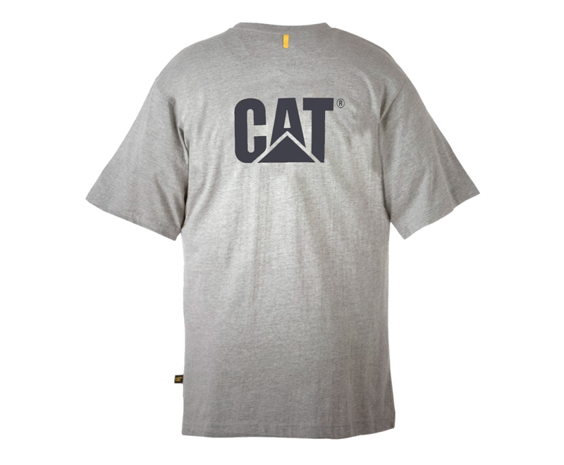 Caterpillar Trademark T-shirts Heren Donkergrijs | VPYWZ-8093