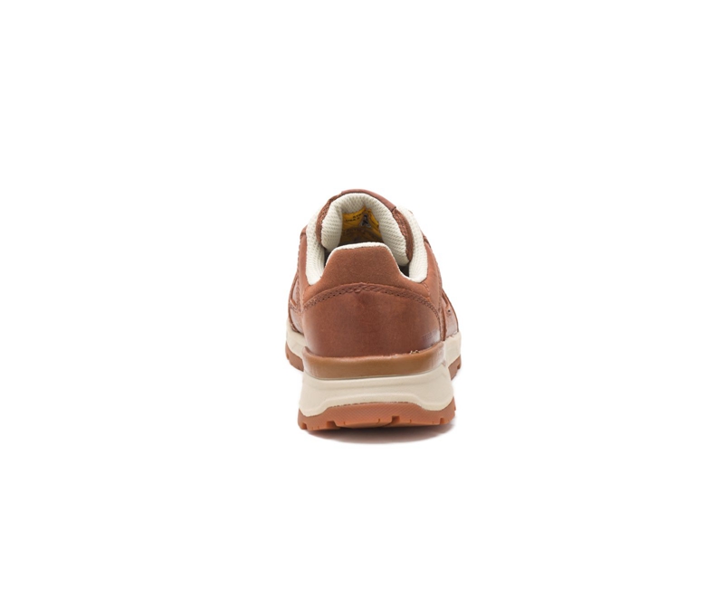 Caterpillar Woodward SD Steel Neus Sneakers Heren Bruin | SBEWG-7821