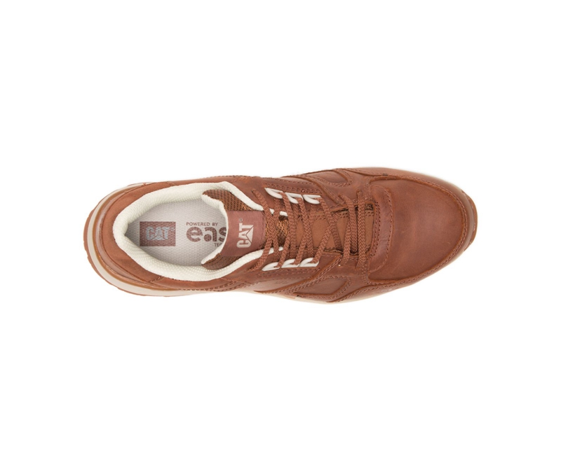 Caterpillar Woodward SD Steel Neus Sneakers Heren Bruin | SBEWG-7821